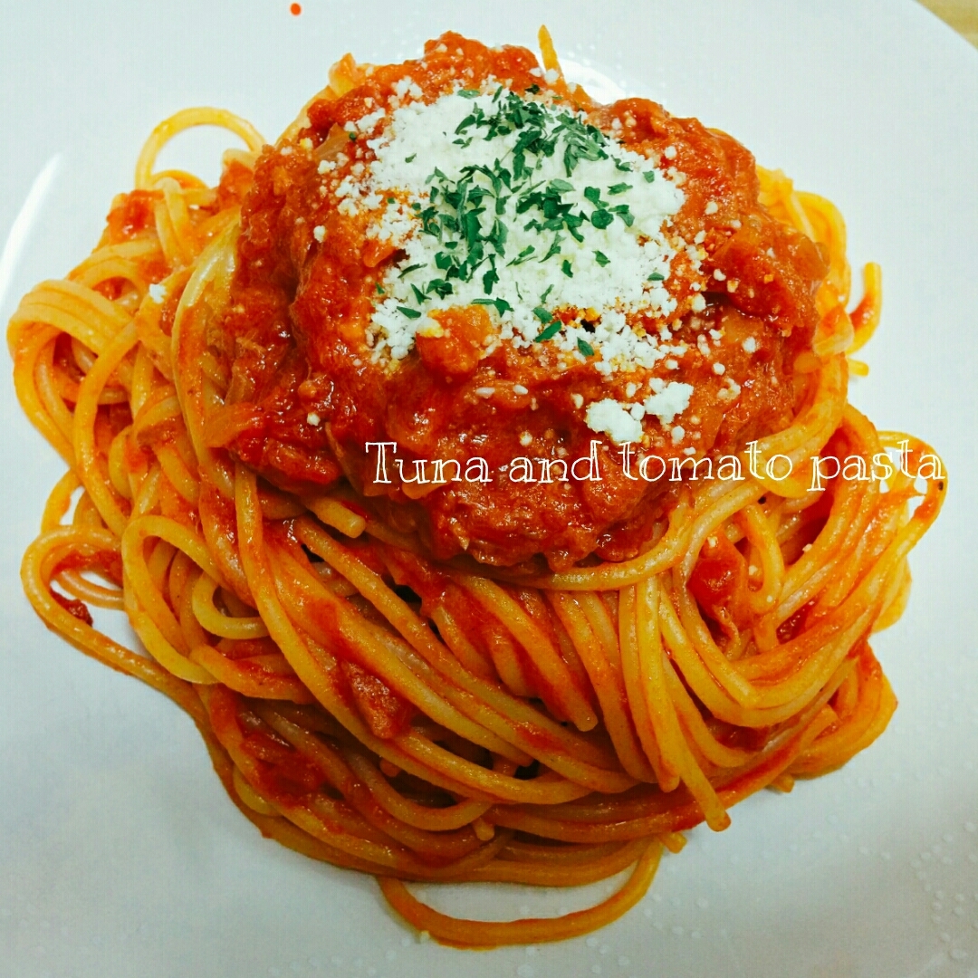 ツナとトマトのパスタ レシピ・作り方 by あんごるぁうさぎ|楽天レシピ